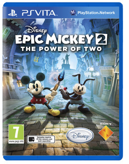 PS Vita版『Epic Mickey 2: The Power of Two』パッケージ