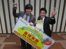日本代表に選出されたProject NのChester Lee Chin Zhenさん（左）と米山哲平さん（右）