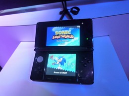 3DS版『ソニック ロストワールド』E3 2013デモバージョン