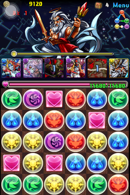 【パズドラ初心者歓迎！降臨ダンジョン徹底攻略】「ゼウス降臨」(5回目)