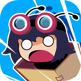 【60秒アプリタッチ】『スカイチェイサー』-エンジン付きの箱入り少年をゴールまで導こう