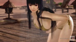 『DOA Xtreme 3』女天狗の魅惑的な水着姿を最新映像で！「人間として、この島で過ごすとしようぞ」