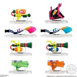 食玩「スプラトゥーン ブキコレクション」第二弾の画像が公開、「スピコラ」も「わかばシューター」もクール!