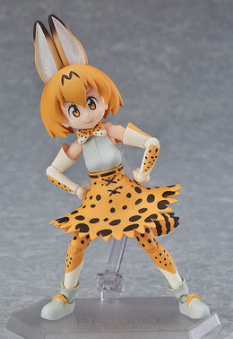 「けものフレンズ」サーバルのfigmaが12月発売決定！「食べないよ！顔」や「穏やかな笑顔」も付属