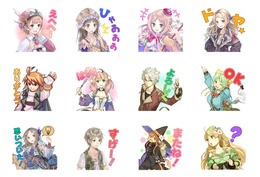 錬金術士RPG『アトリエ』シリーズがLINEスタンプに！ 『マリー』から『フィリス』まで歴代キャラが登場