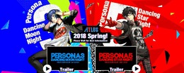 サウンドアクション『ペルソナ3 ダンシング・ムーンナイト』『ペルソナ5 ダンシング・スターナイト』PS4&Vitaで2018年春発売決定