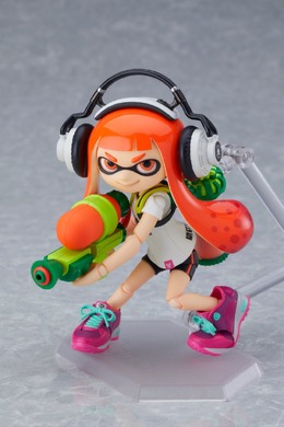 『スプラトゥーン』のガールがfigmaに！視線やつま先まで自由に動かせるほか、髪の毛だってツヤッツヤ