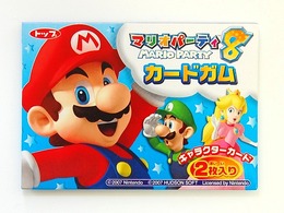 【週刊マリオグッズコレクション】第40回 カード裏面がパズルになった「マリオパーティ8カードガム」