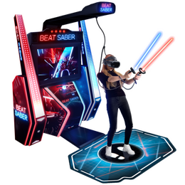VRリズムゲーム『Beat Saber』アーケード版が日本初登場！那須ハイランドパークでライトセイバーを振るおう