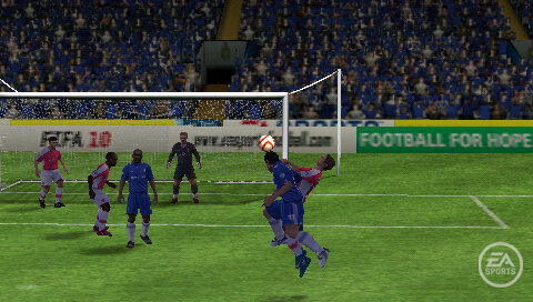 PSP版『FIFA10 ワールドクラスサッカー』