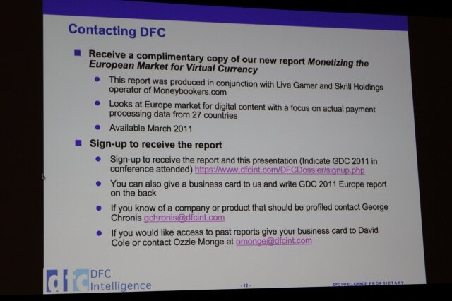 【GDC2011】英国、ドイツ、フランスだけでない欧州市場・・・デジタル流通に大きな期待