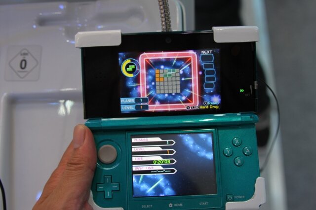 【gamescom 2011】テトリスにも新しさを・・・3DS『テトリス』 