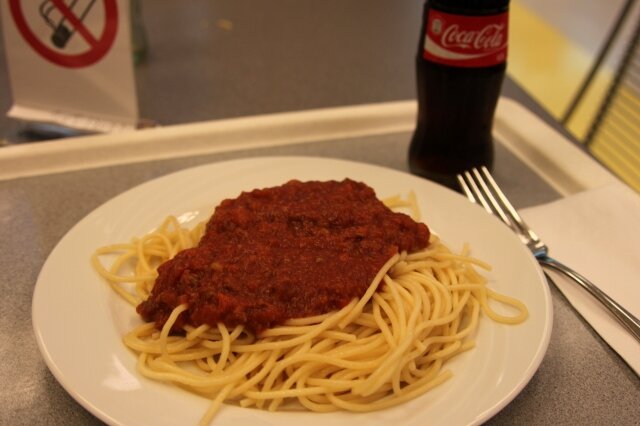 パスタ食べてみました