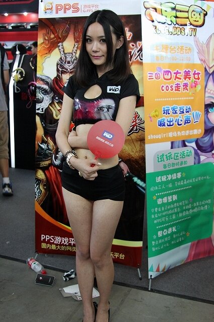 【China Joy 2012】とれたて中国美人をお届け！ゲームショウを彩るコンパニオンたち200枚(1)