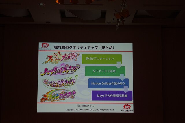 【CEDEC2012】みんな大好き「プリキュアダンス」の変遷 ― その技術に迫る