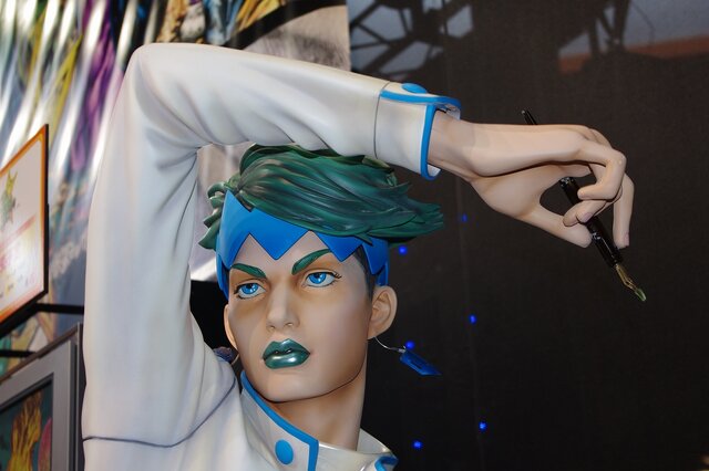 【TGS 2012】あ…ありのまま 今 起こった事を話すぜ！岸辺露伴等身大フィギュア撮影中にサプライズ