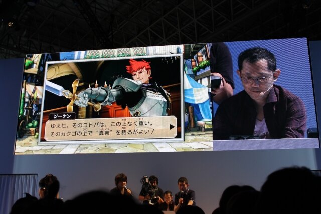 【TGS 2012】豪華キャスト陣によるメッセージも！『レイトン教授VS逆転裁判』スペシャルステージ