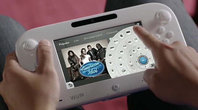 ｢TVii｣操作時のWii U GamePad