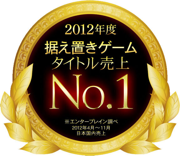 2012年度据え置きゲーム機売上No.1