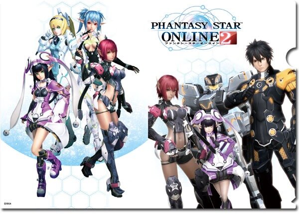 『PSO2』クリアファイル２枚セット