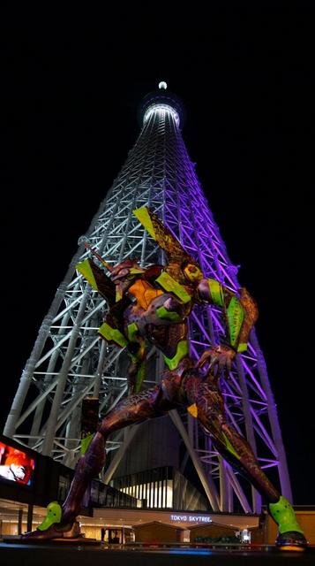 東京スカイツリーに「ヱヴァ神社」が登場