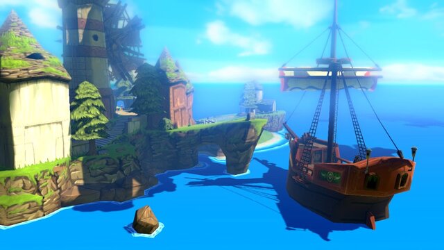 【Nintendo Direct】Wii Uで美しく蘇った『ゼルダの伝説 風のタクト』タウラ島のスクリーンショットをチェック