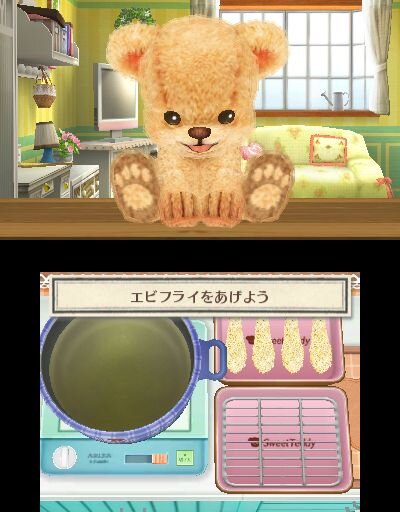 3DS『クマ・トモ』クマと友情を深めるゲーム ― プレイヤーのことを覚えて会話が広がる