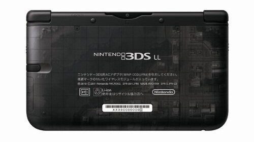 ニンテンドー3DS LL（裏面）