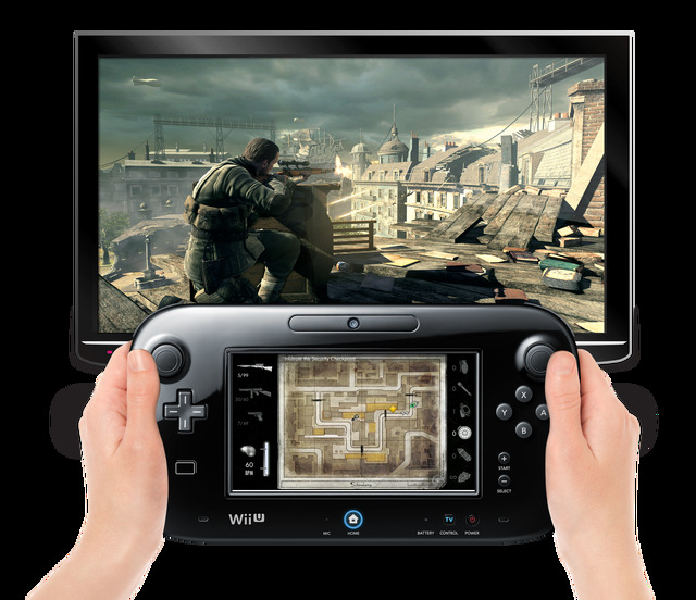 Wii U版『スナイパー エリートV2』正式発表、GamePad画面を確認出来るスクリーンも公開