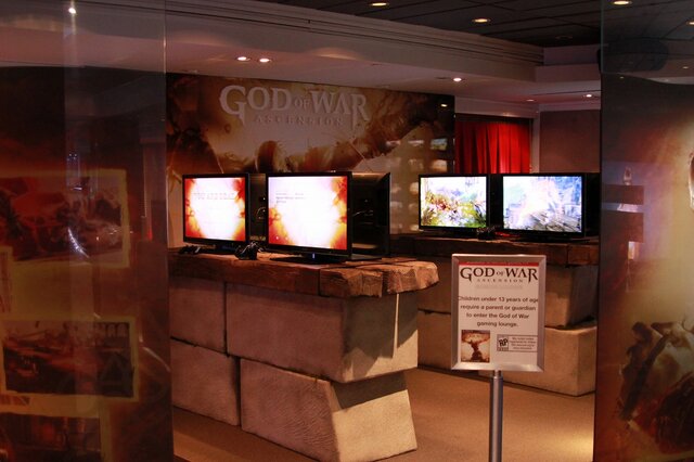 God of Warの体験スペース