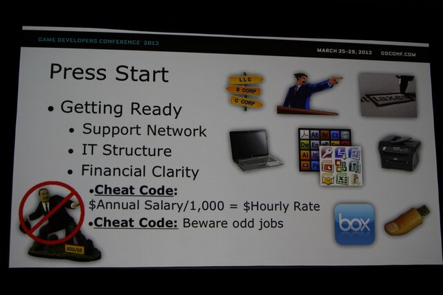【GDC 2013】フリーランスのゲームデザイナーが語る独立の厳しい戦い