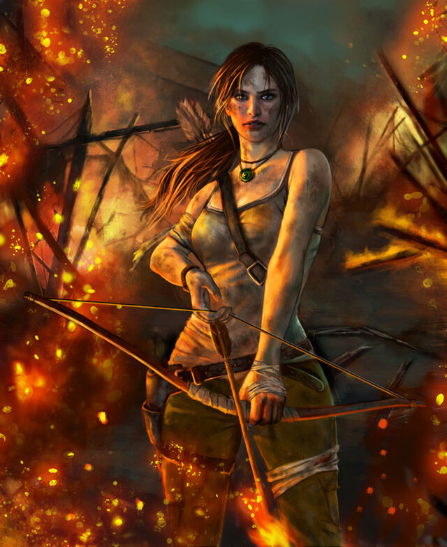 Lara Croft - オージー詩子(げび）さん