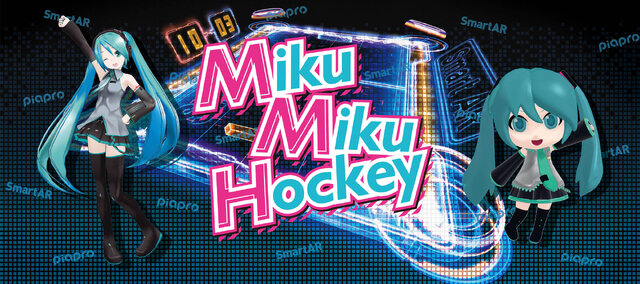 PS Vitaで初音ミクとの対戦が楽しめる「Miku Miku Hockey」ニコニコ超会議2で