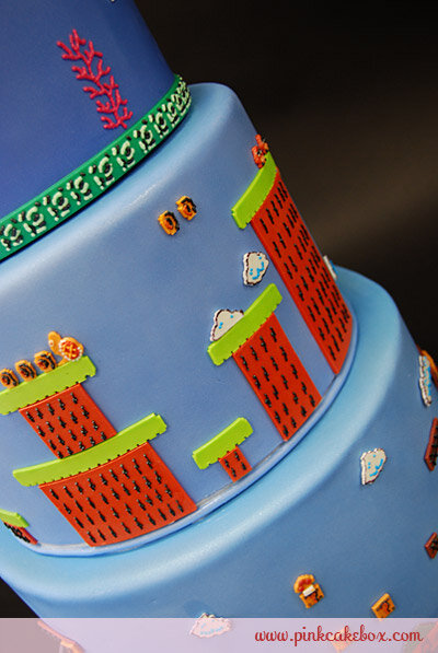 25th Anniversary Super Mario Brothers Cake