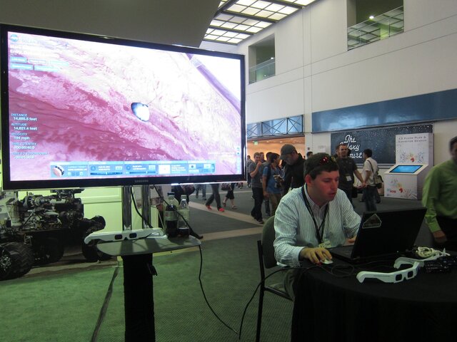 【E3 2013】NASAがE3に初上陸！『Mars Rover Landing』を体験してみた