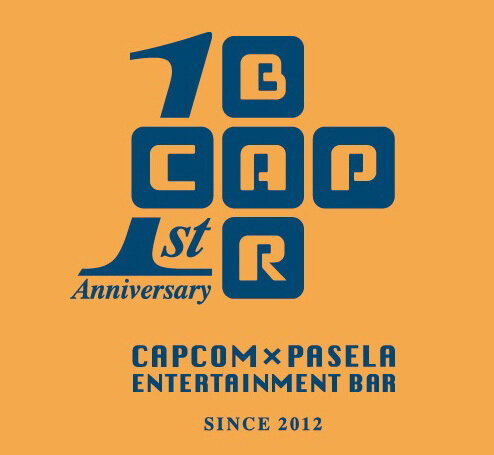 カプコンバー1周年記念ロゴ