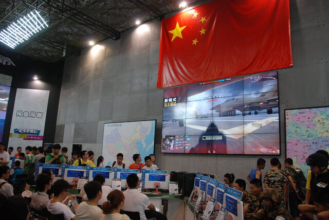 【China Joy 2013】ついに尖閣諸島で日中が武力衝突！？FPS『光栄使命』を体験した