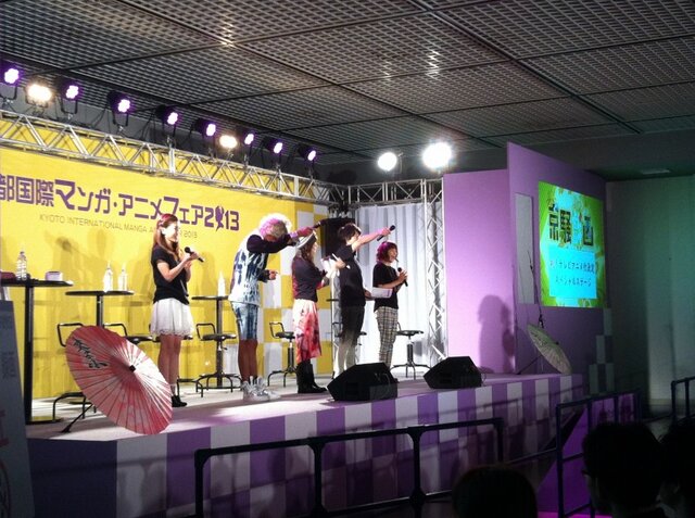 【京まふ2013】京騒戯画 新作発表記念イベントが「京都」で開催、豪華キャスト陣と見る第1話の上映会も