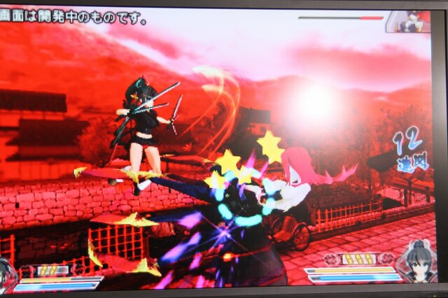 3DS『閃乱カグラ2 ―真紅―』発表！グラフィックリソースを一新し、その全てが立体視に対応 ― 協力プレイも