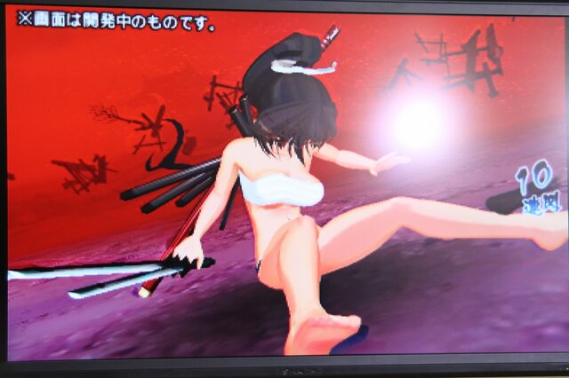 3DS『閃乱カグラ2 ―真紅―』発表！グラフィックリソースを一新し、その全てが立体視に対応 ― 協力プレイも