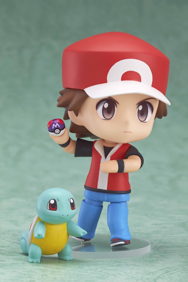 伝説のポケモントレーナー「レッド」が「ねんどろいど」に登場、「ポケモンセンター」で予約受付中