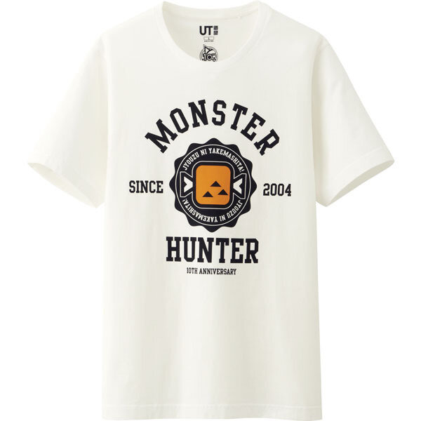 ユニクロ×モンハン「MH10周年記念Tシャツ」12色柄を6月9日から販売、アイルー＆プーギーのキーチェーンプレゼントも