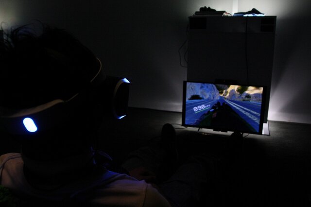 【E3 2014】「luge」に乗って公道を爆走、この没入感はやはりすごい！「Project Morpheus」新作デモレポ