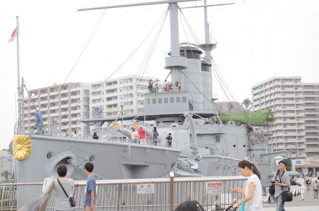 『艦これ』夏イベ真っ盛り！横須賀の記念艦三笠で「艦隊コレクション」展示会が実施中