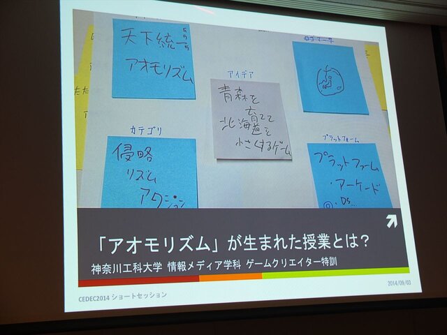 【CEDEC 2014】ねぶたのリズムで殴り合う『アオモリズム』を生んだゲームアイデア発想法