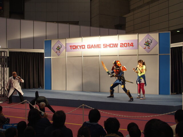 【TGS 2014】ゲームショウの憩いの場　親子連れの笑顔がうれしいファミリーコーナー