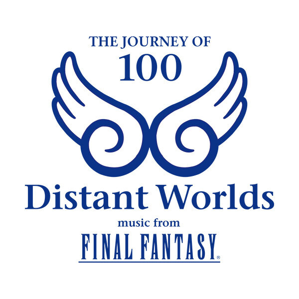 「Distant Worlds: music from FINAL FANTASY THE JOURNEY OF 100」ロゴ