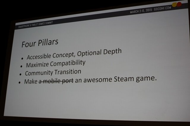 【GDC 2015】スマホ版で集客、Steam版で収益化　カナダKitfox Gamesの取り組み