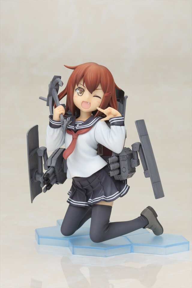 壽屋より、アニメ「艦これ」の「雷」フィギュアが8月に発売…包容力のあるかわいらしい笑顔が特徴