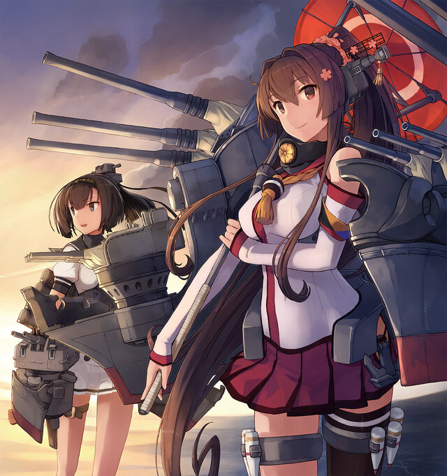 『艦これ改』システム初公開！ ターン制スタンドアローンゲームに進化…大和と秋月が彩るキービジュアルも